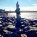 Travellers' Inukshuk on the Seawall