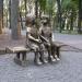 Girls on the Bench Sculpture