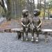 Girls on the Bench Sculpture