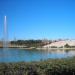 Pond in Madrid city