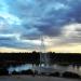 Pond in Madrid city