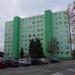 Apartment building in green