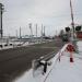 Софринский железнодорожный переезд в городе Софрино