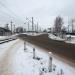 Железнодорожный переезд в городе Софрино