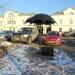 Композиция «Зонт и саквояж» в городе Псков