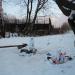 Могила бомжа в городе Долгопрудный
