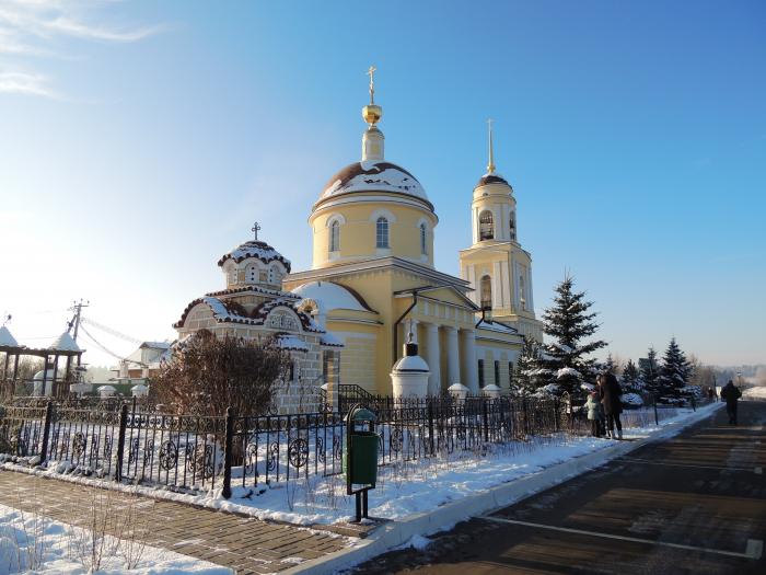 Храм в Радонеже Сергиев Посад