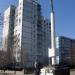 Скульптура «Полёт» и фонтан в городе Вишнёвое