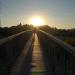 Sunnynook Pedestrian Bridge in Los Angeles, California city