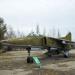 Истребитель-бомбардировщик МиГ-27М в городе Саратов