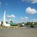 Въездной знак «Энгельс ‒ 1747 год» в городе Энгельс