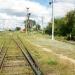 Железнодорожный переезд в городе Энгельс