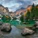 Pragser Wildsee / Lago di Braies  1496 m