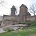Sandsteinfelsen Nürnberger Kaiserburg in Stadt Nürnberg