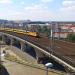 Railway Bridge in Prague city