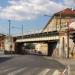 Railway bridge in Prague city