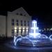 Fontanna in Olsztyn city
