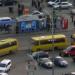 Кінцева зупинка маршрутних таксі в місті Київ