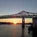 Maurice J. Tobin Memorial Bridge in Boston, Massachusetts city