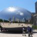 Cloud Gate (AKA The Bean) in Chicago, Illinois city