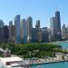 Ferris Wheel in Chicago, Illinois city