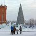 Красная площадь в городе Тобольск