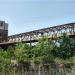 Packard Automotive Plant - Bridge between the factories in Detroit, Michigan city