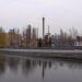 Заводской пруд в городе Енакиево