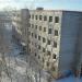 Брошенное здание штаба в городе Комсомольск-на-Амуре