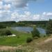 Пруд на реке Мажа в городе Копыль