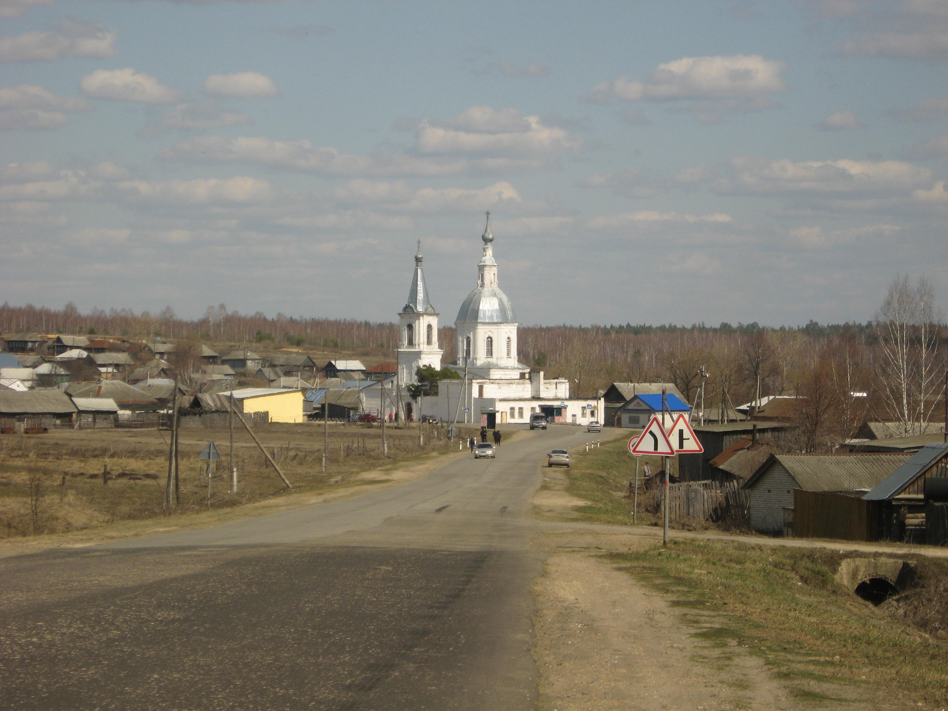 Храм Нарышкино Вознесенский район