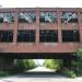 Packard Automotive Plant - Bridge over the East Palmer Avenue in Detroit, Michigan city