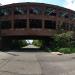 Packard Automotive Plant - Bridge over the East Palmer Avenue in Detroit, Michigan city