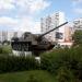 Soviet tank destroyer SU-100 as monument to 50th Anniversary of Victory in the Great Patriotic War