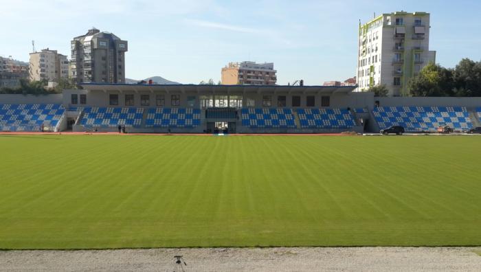 Selman Stermasi Stadium, home to KF Tirana, FK Partizani , Dinamo