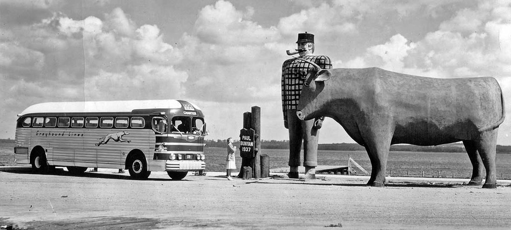 Paul Bunyan And Babe The Blue Ox Bemidji Minnesota