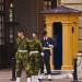 Пост караула в городе Стокгольм