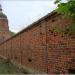 Каменная башня монастырской ограды в городе Коломна