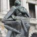 Statue of Almeida Garrett in Porto city