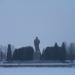 Ступени (спуск к воде) перед памятником Ленину