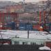 Контейнерный терминал в городе Владивосток