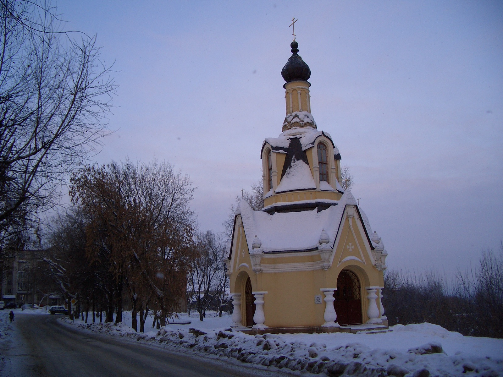 Часовня в городе Кирове красивое фото