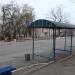 Автобусная остановка в городе Марганец