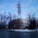 Опора ЛЭП в городе Красногорск