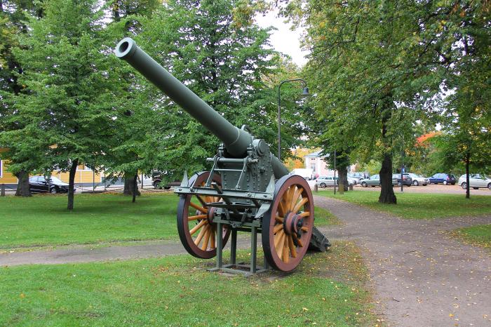 De Bange 155 Mm Cannon - Hamina (town)