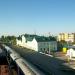 Надземный пешеходный переход через пути в городе Фролово