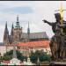 Statue of St. John the Baptist in Prague city