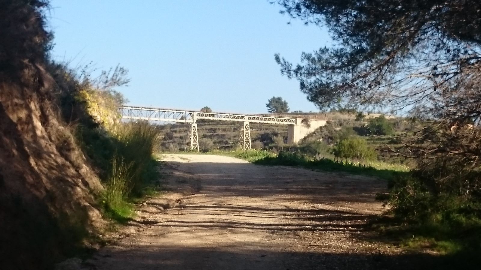 Puente de Santa Ana puente de ferrocarril Puente de Santa Ana puente de ferrocarril