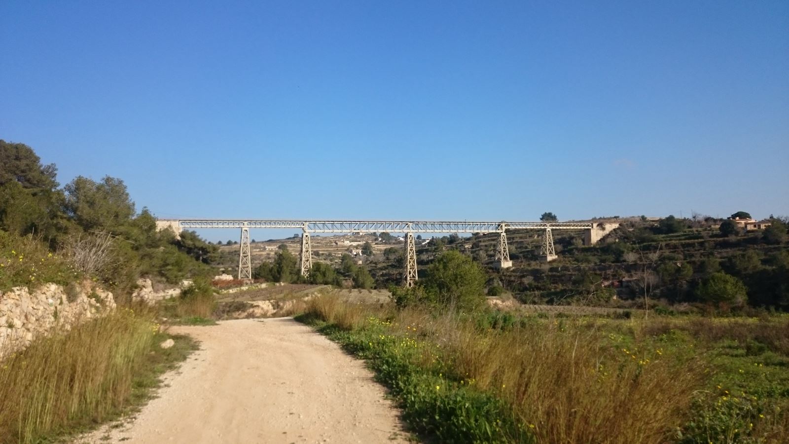 Puente de Santa Ana puente de ferrocarril Puente de Santa Ana puente de ferrocarril
