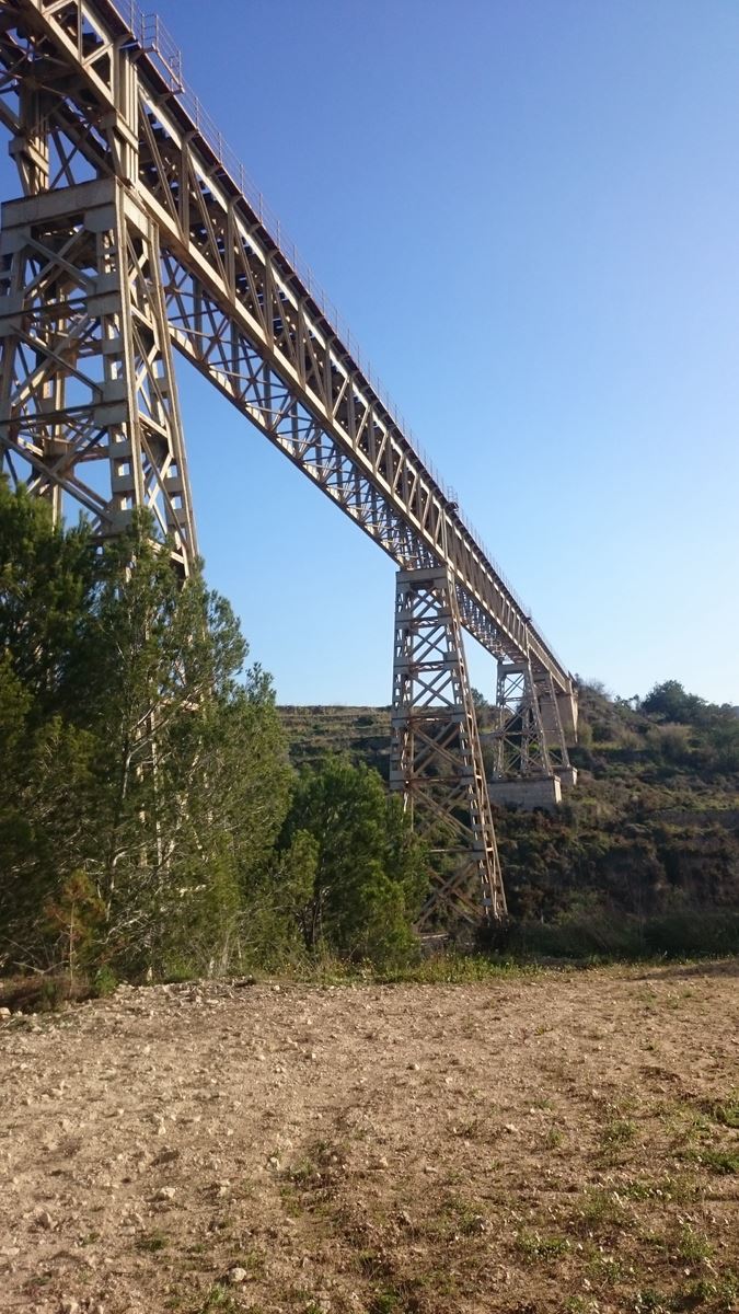 Puente de Santa Ana puente de ferrocarril